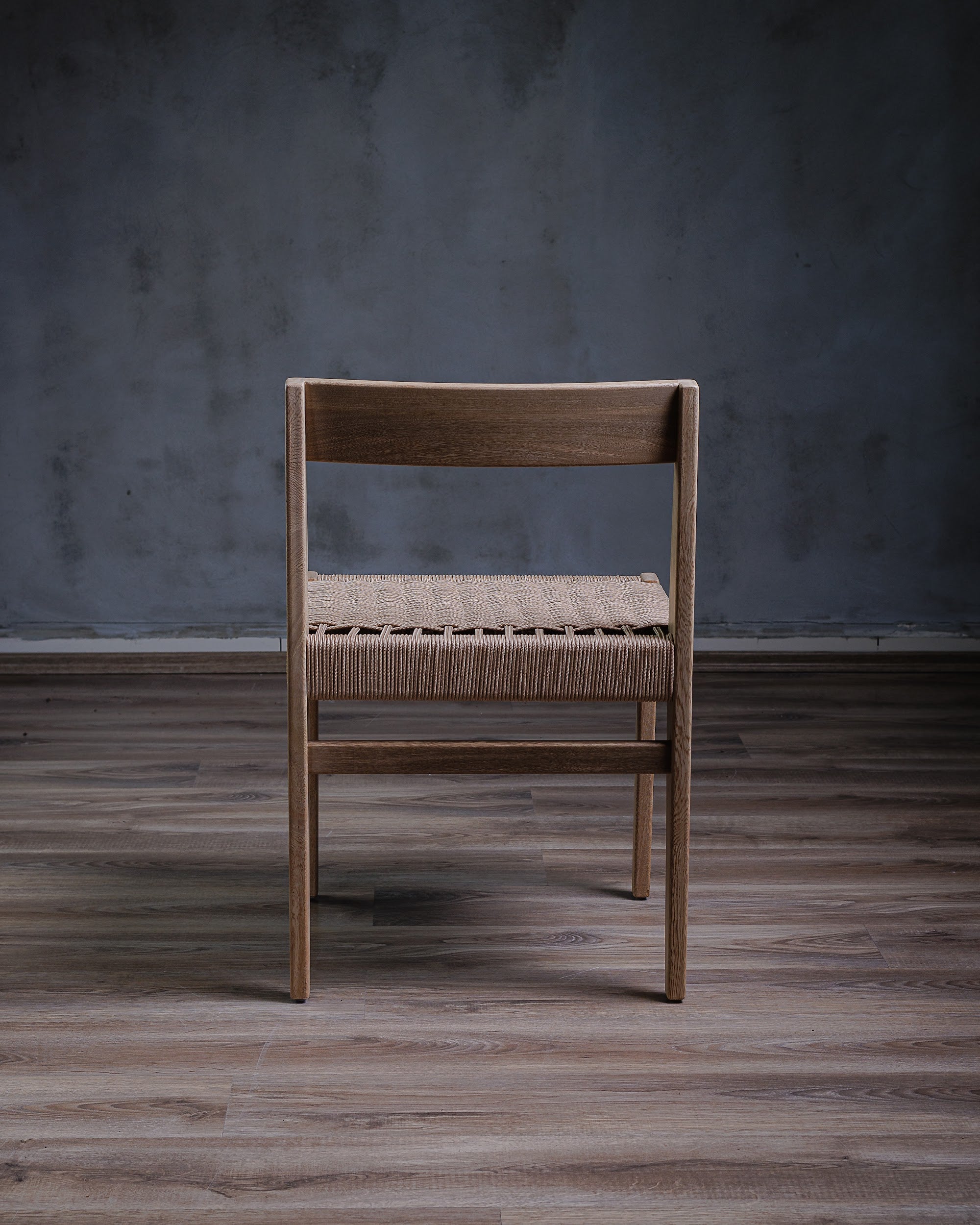 Silla Lucca en Roble - detalle