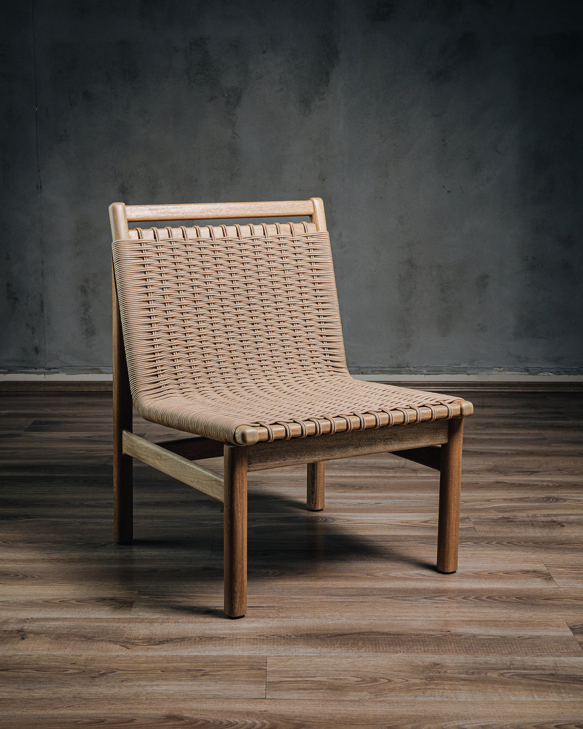 Sillón Bekan Gamma en Roble Tejido Piola Beige