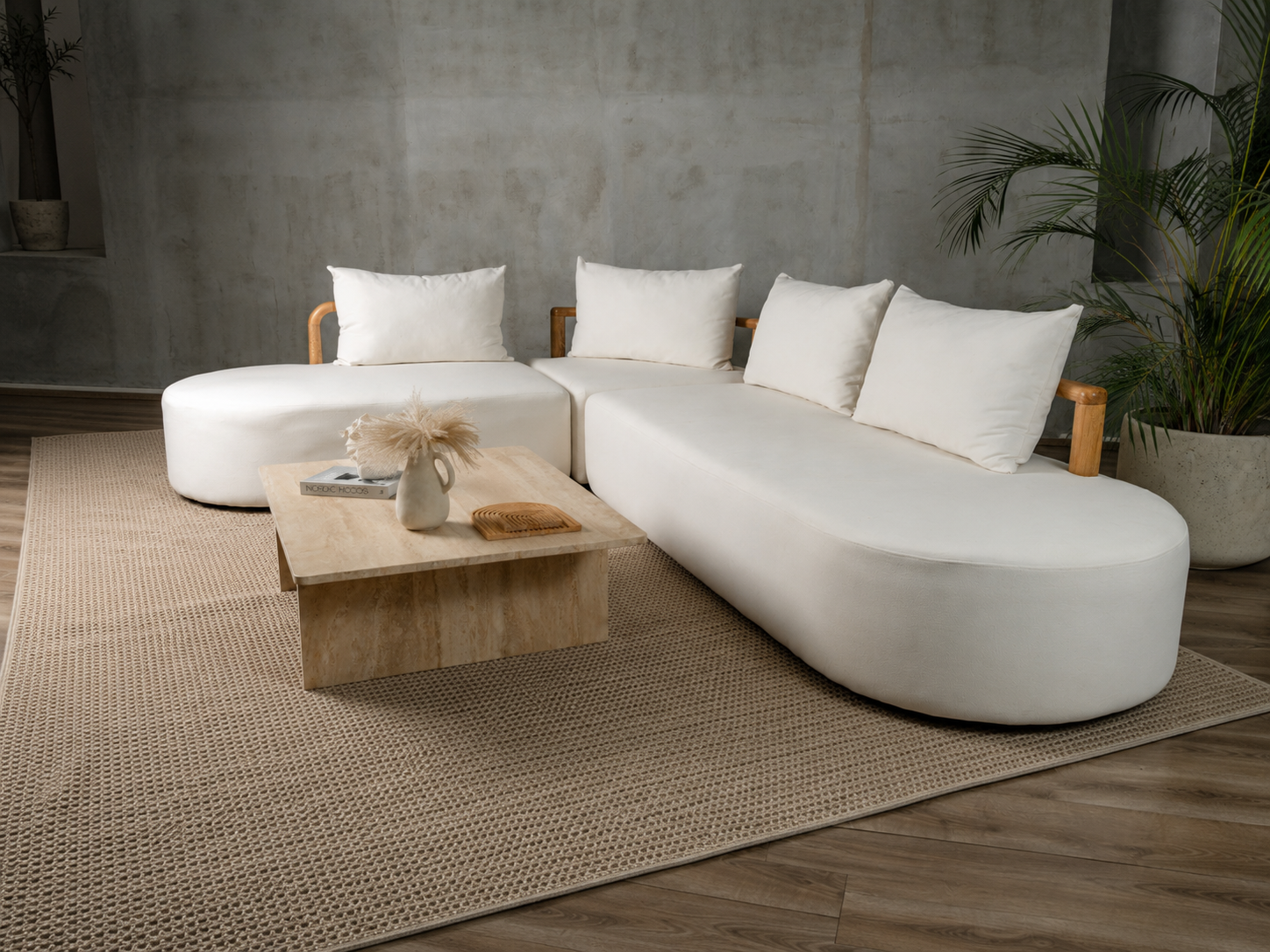Sala Modular Ponti en Roble Exterior