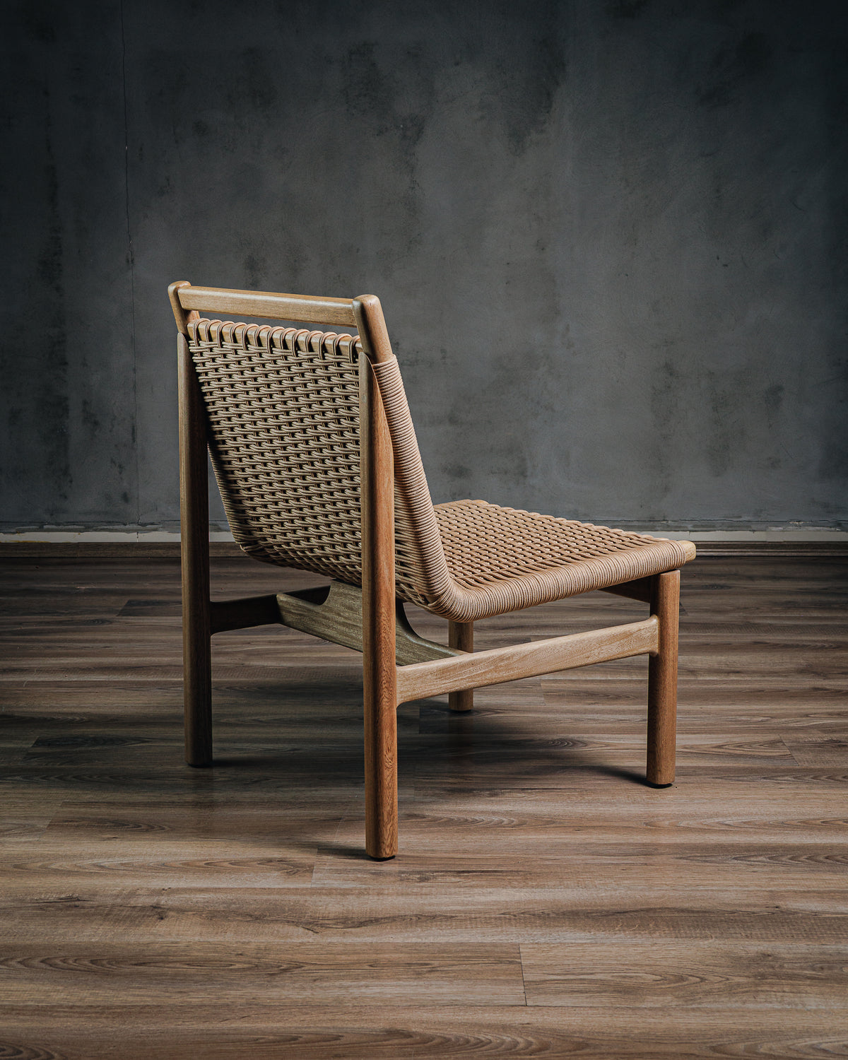 Sillón Bekan Gamma en Roble Tejido Piola Beige