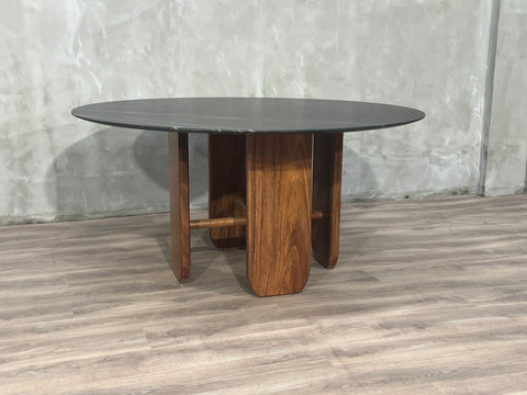 Mesa Comedor Eligio Granito/Parota