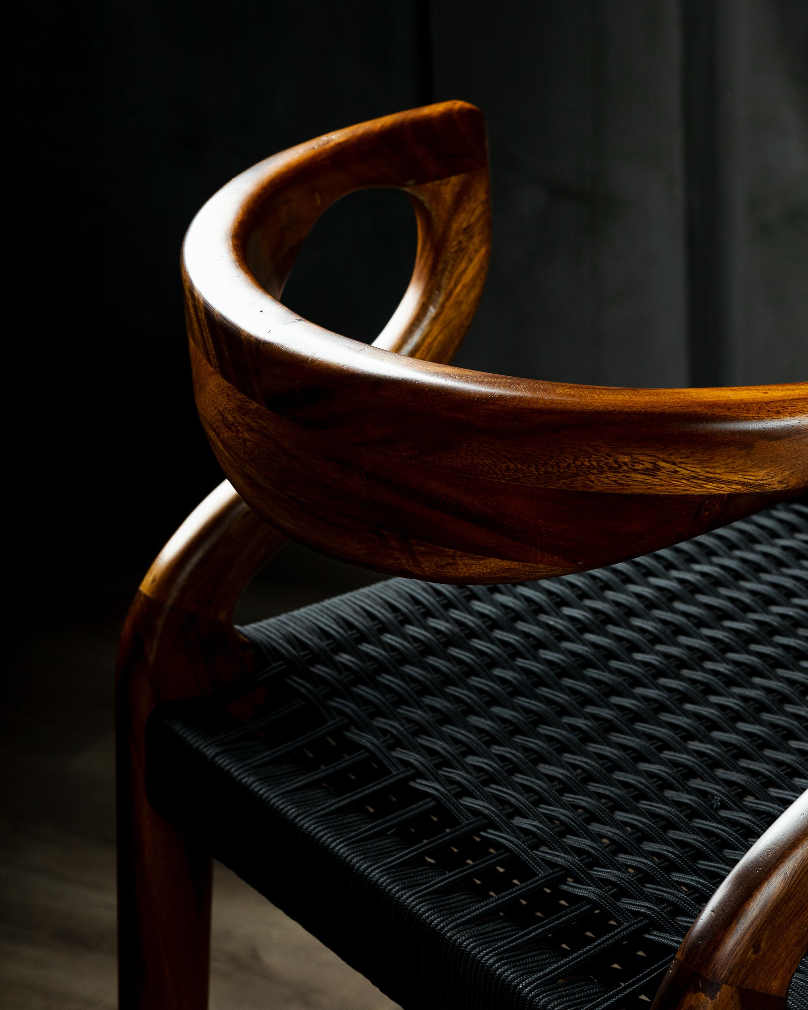 Banco Novello Parota Tejido