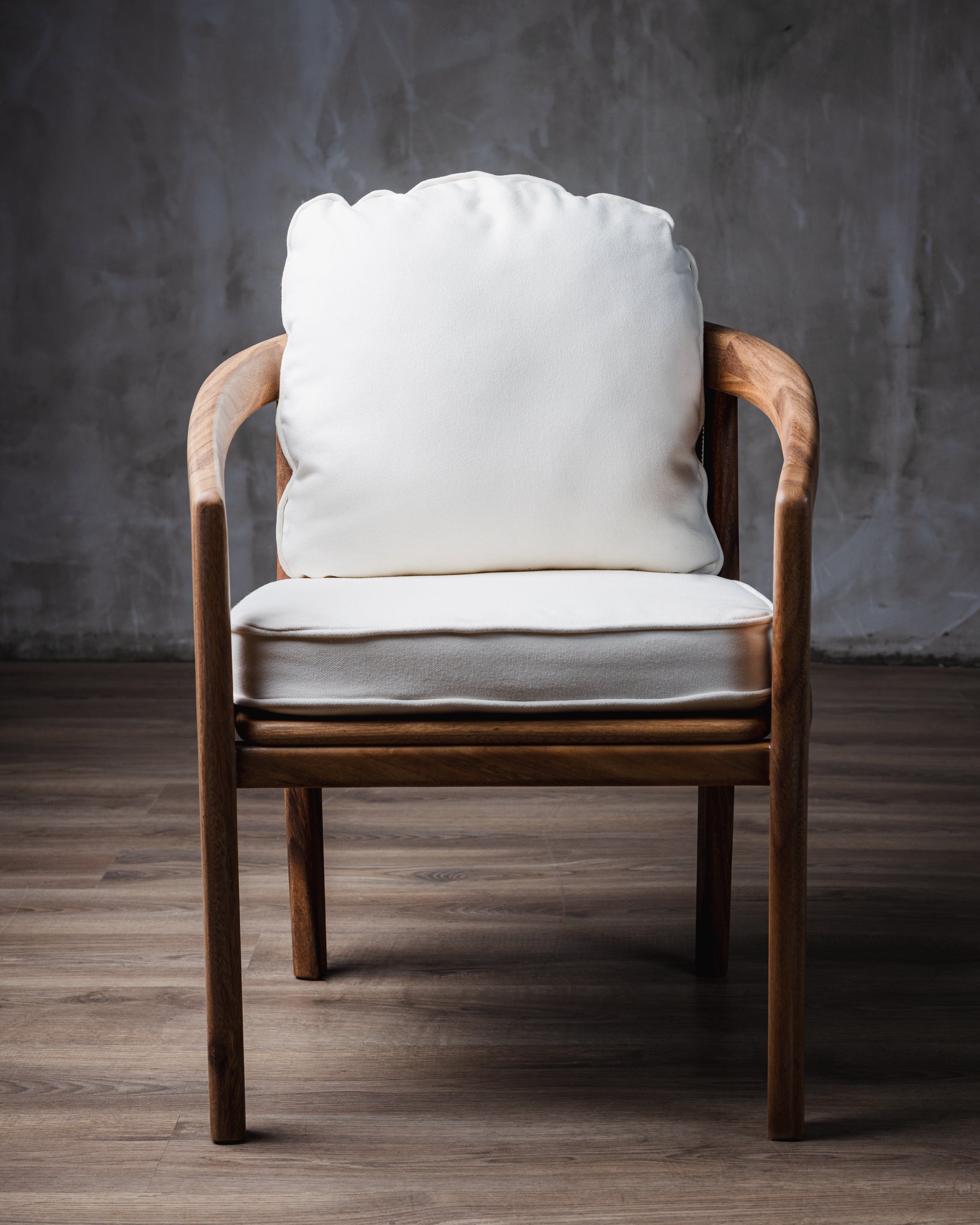 Silla Barletta Parota Tejido Beige