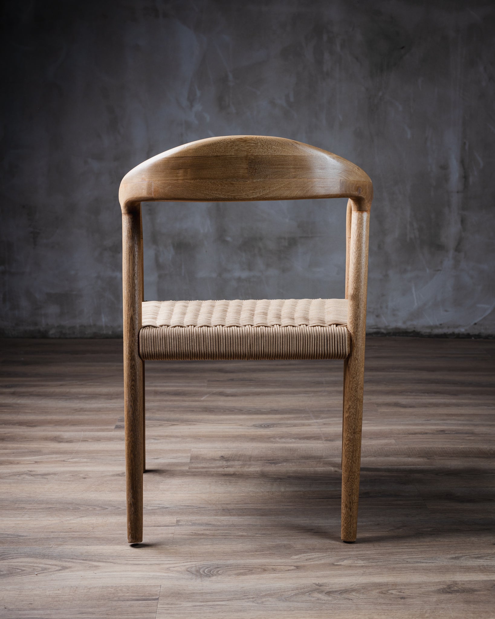 Silla Sicilia Tejido Beige Roble