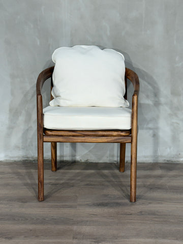 Silla Barletta en Parota Tejida Exterior