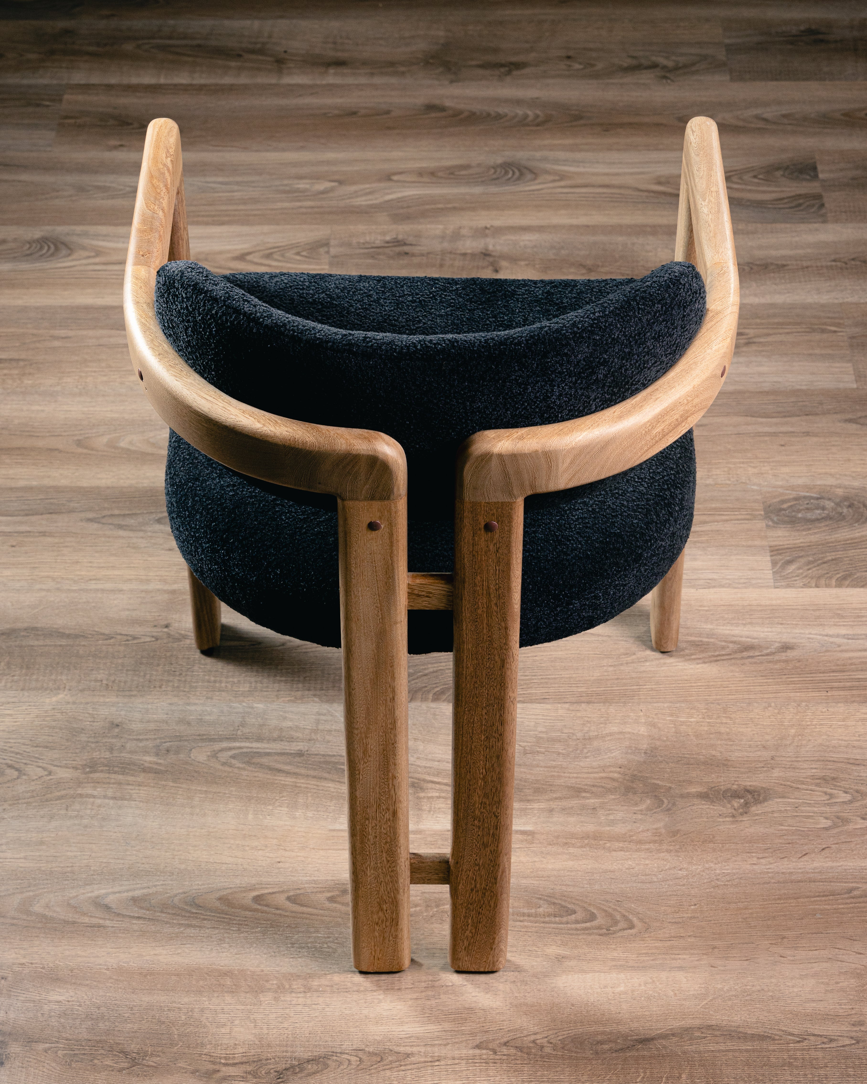 Silla Balestra Negro Roble