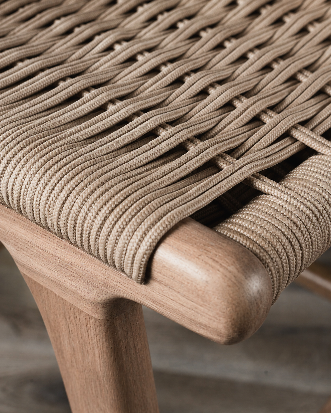Banco Saka en Roble Beige