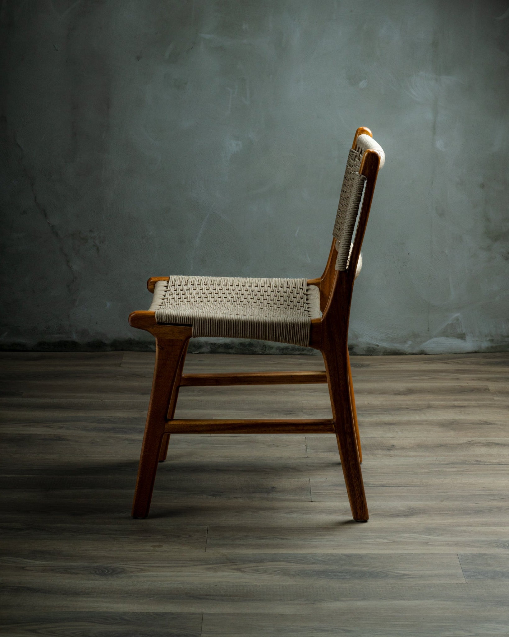 Silla Saka Parota Tejido Beige