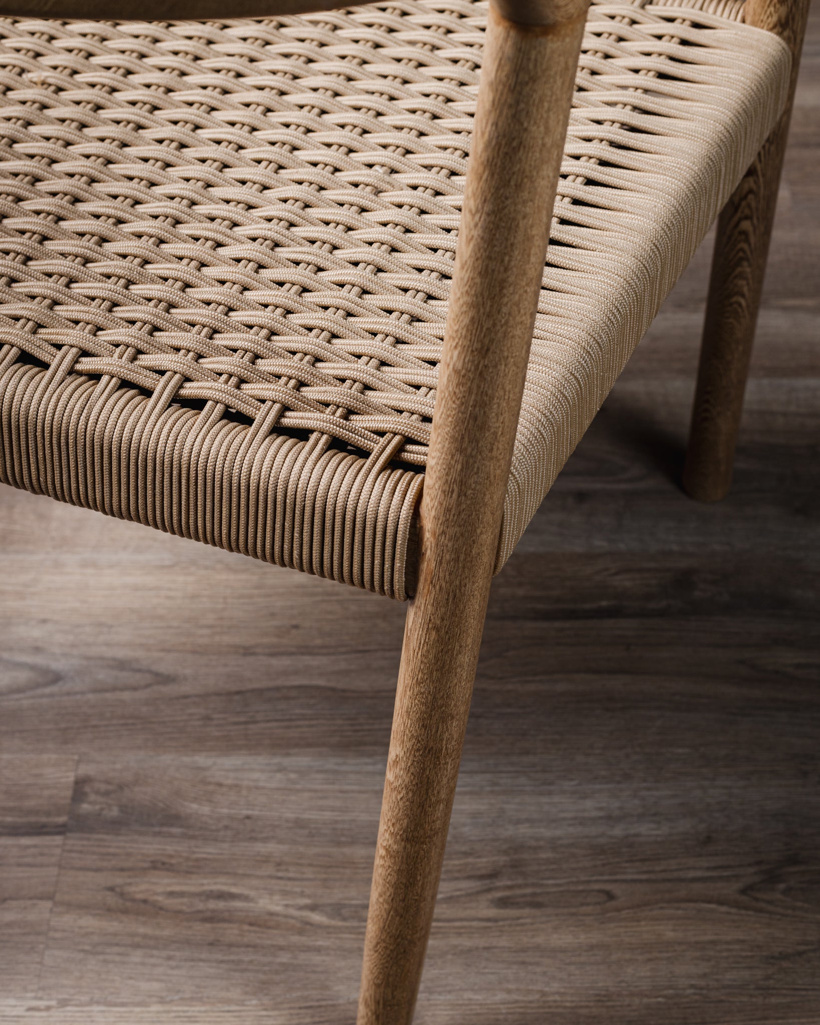 Silla Sicilia Tejido Beige Roble