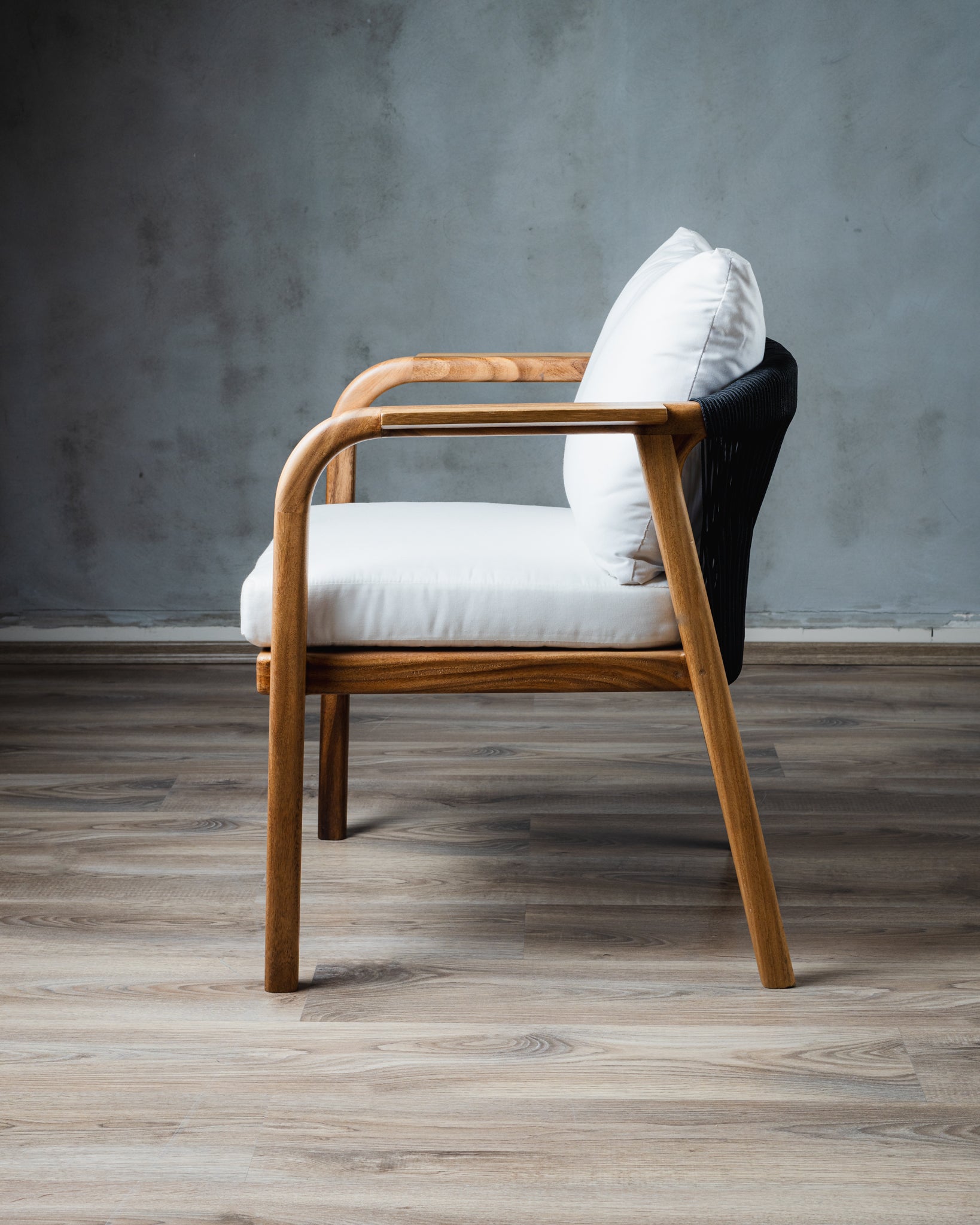 Silla Amalia Tejido Exterior Negro