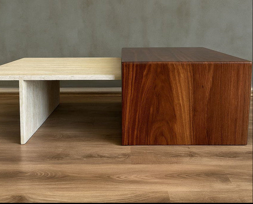 MESAS DE CENTRO FORNELLI PAROTA Y MÁRMOL