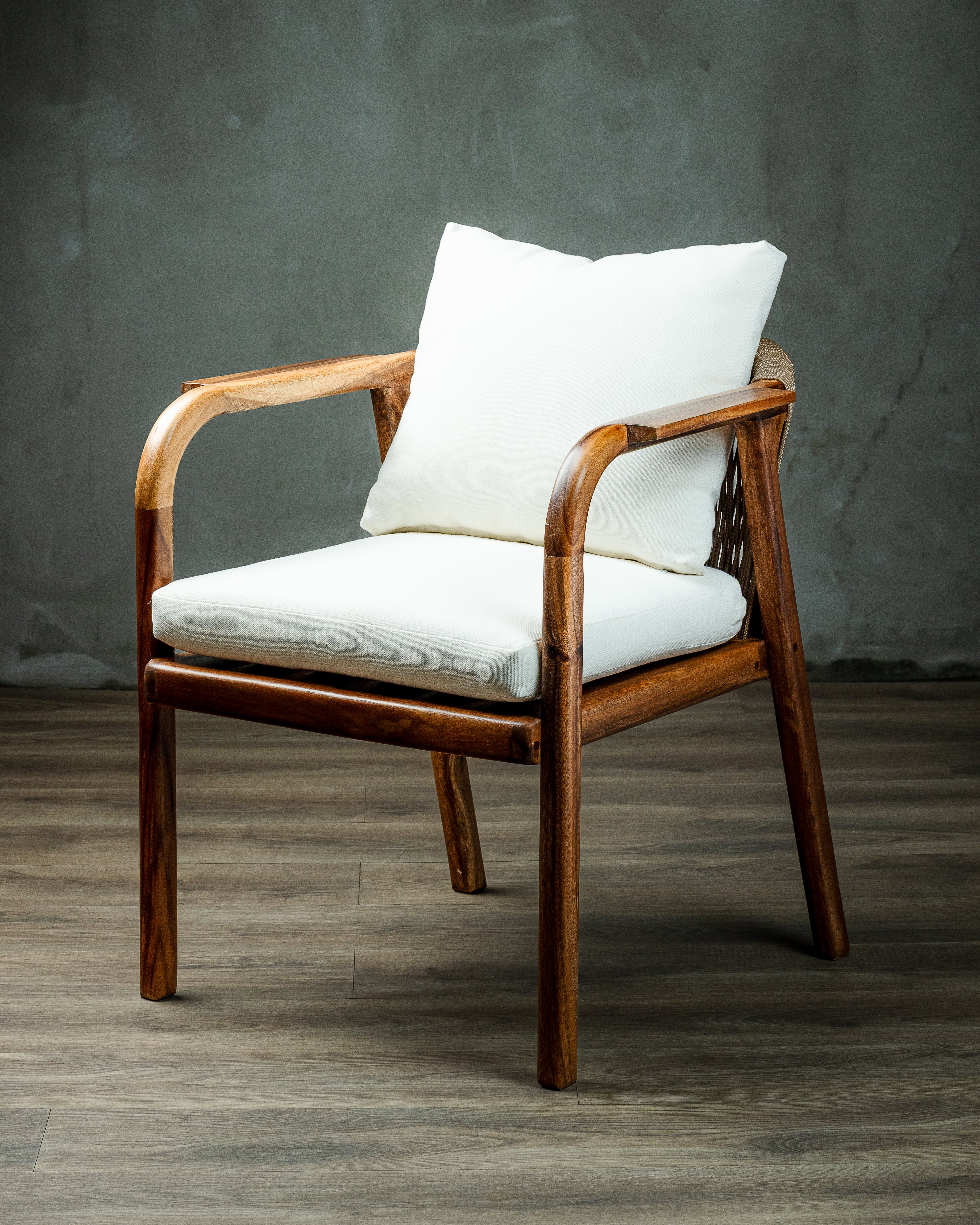 Silla Amalia Tejido beige