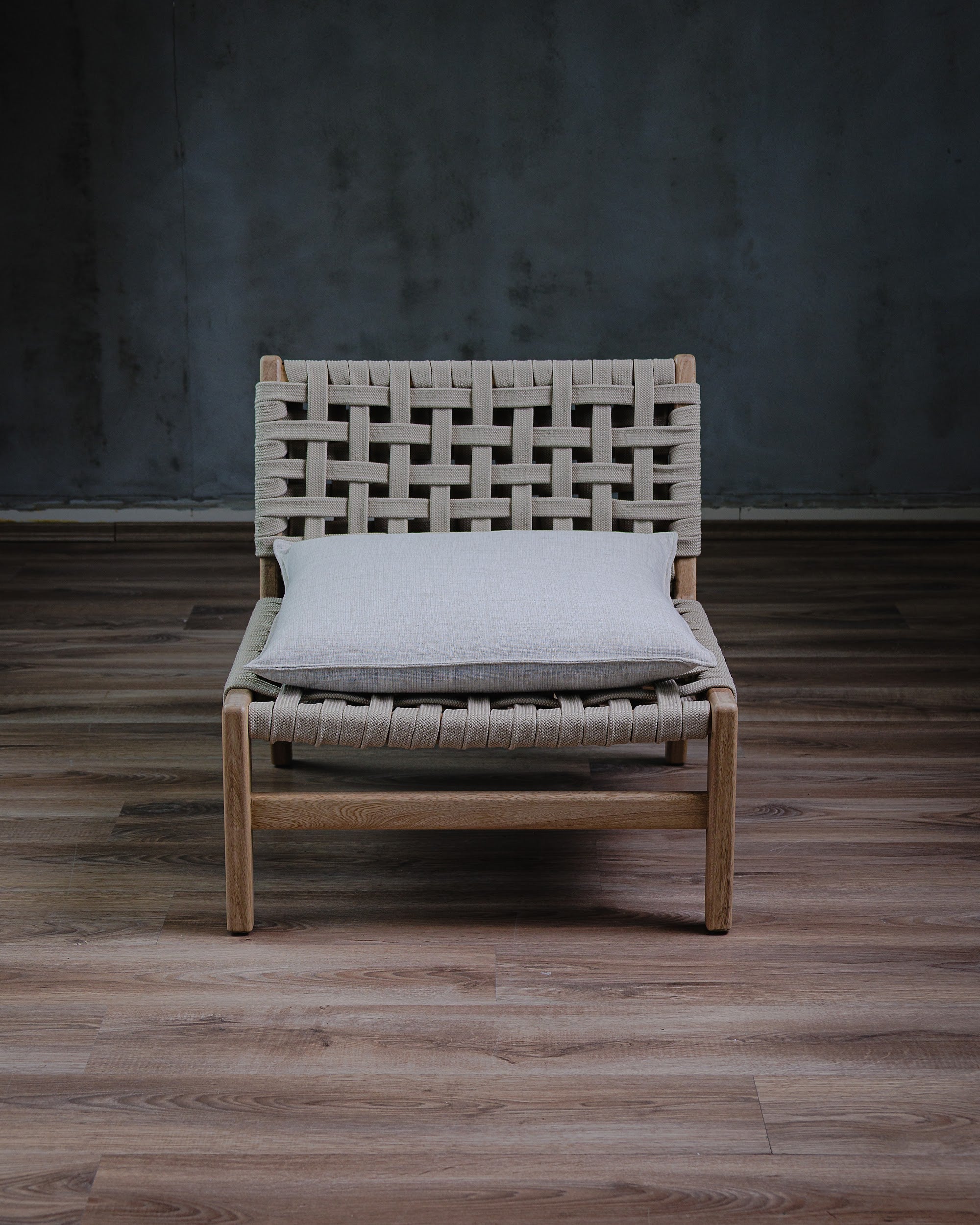Sillón Bellagio en Roble Tela Natural - vista alternativa