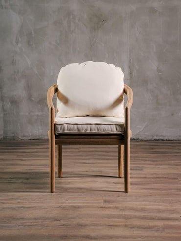 Silla Barletta en Roble Tejido Completo