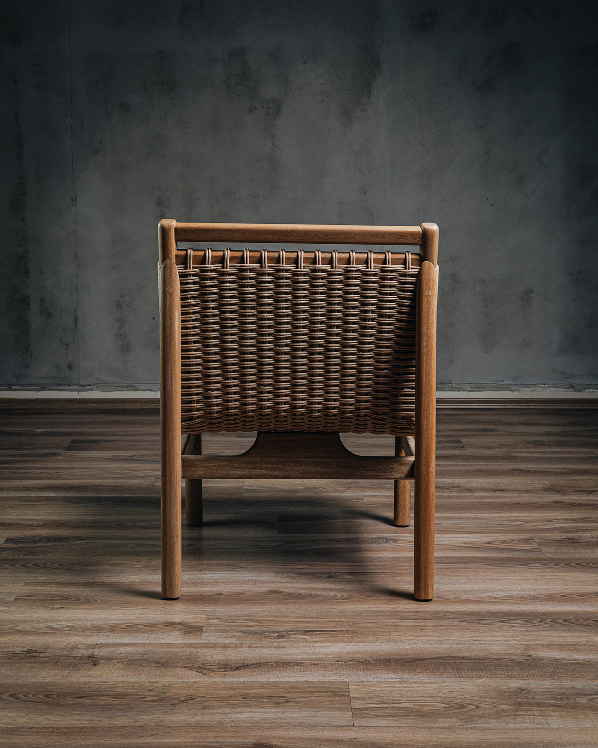Sillón Bekan Gamma en Roble Tejido Piola Beige