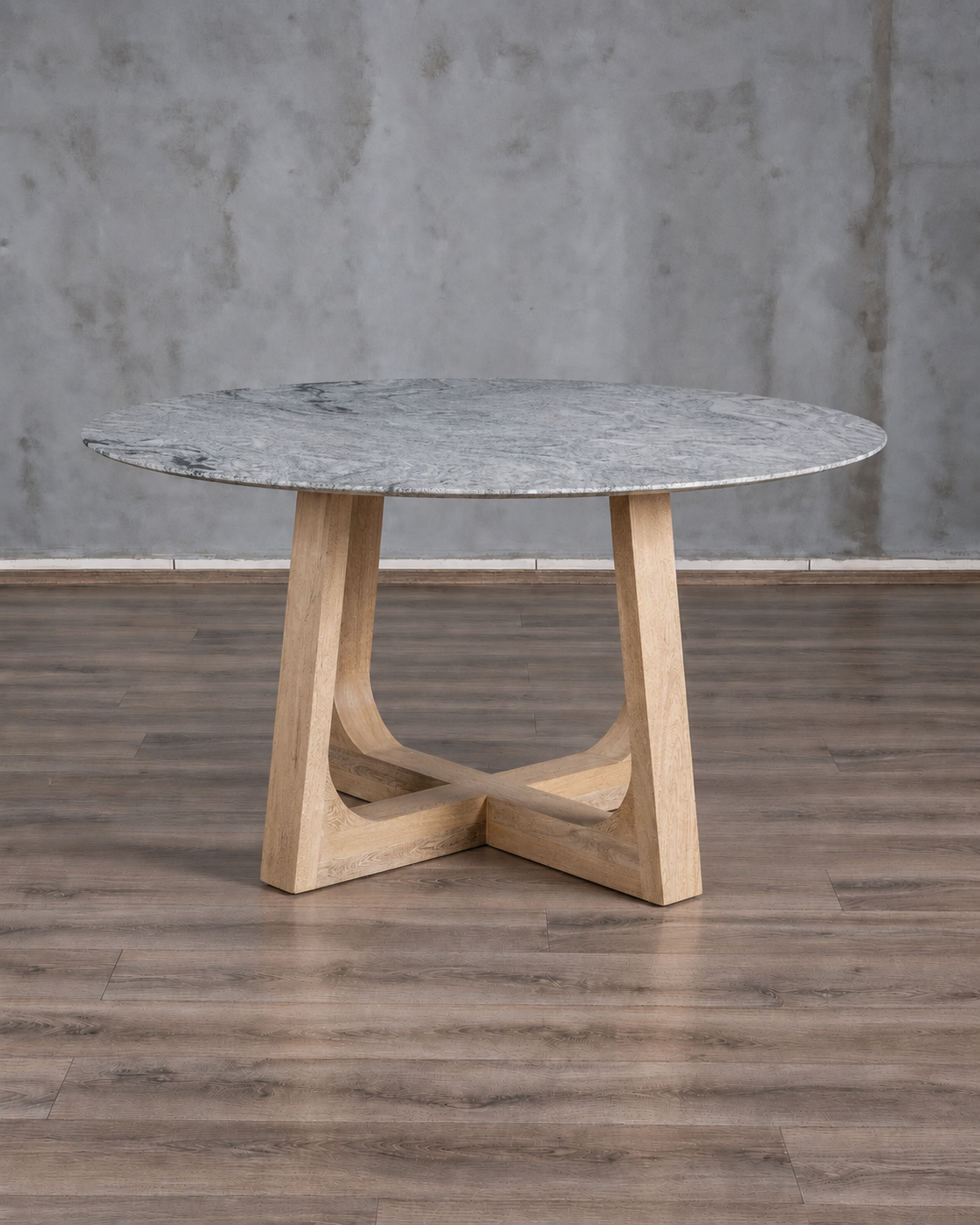 Mesa de Comedor Oliverio en Roble y Granito