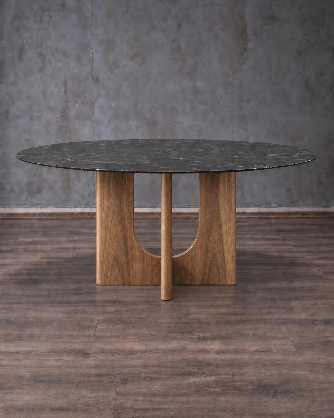 Mesa de Comedor Merano en Parota y Granito