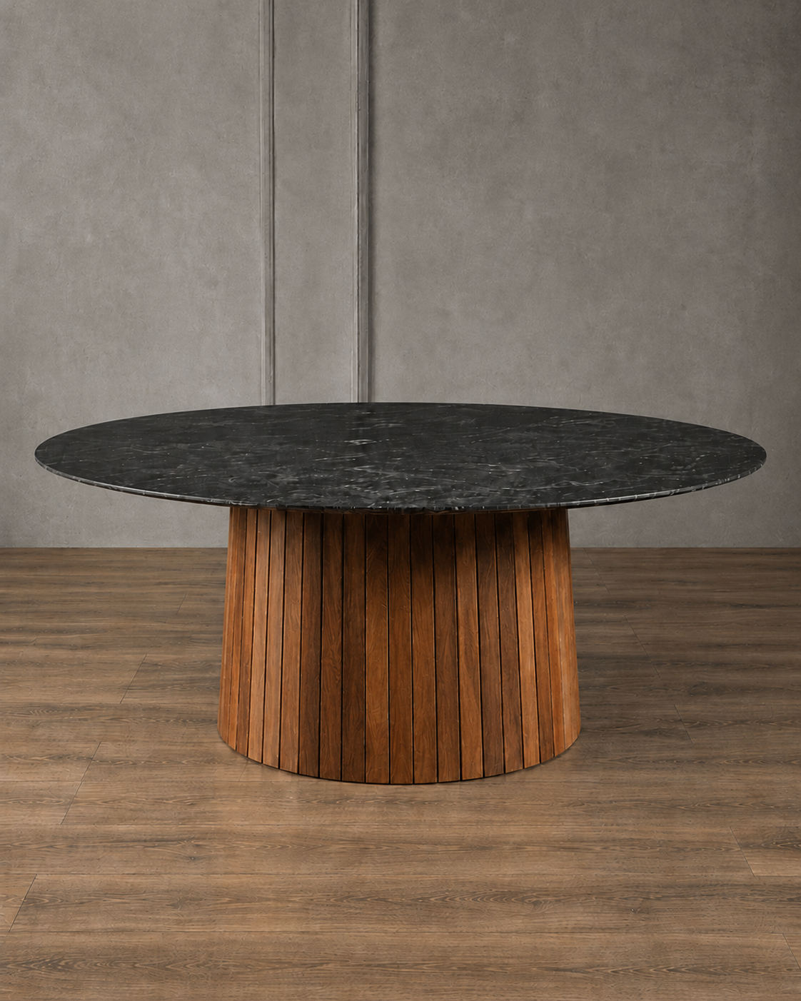 Mesa de Comedor Olimpia en Parota y Granito