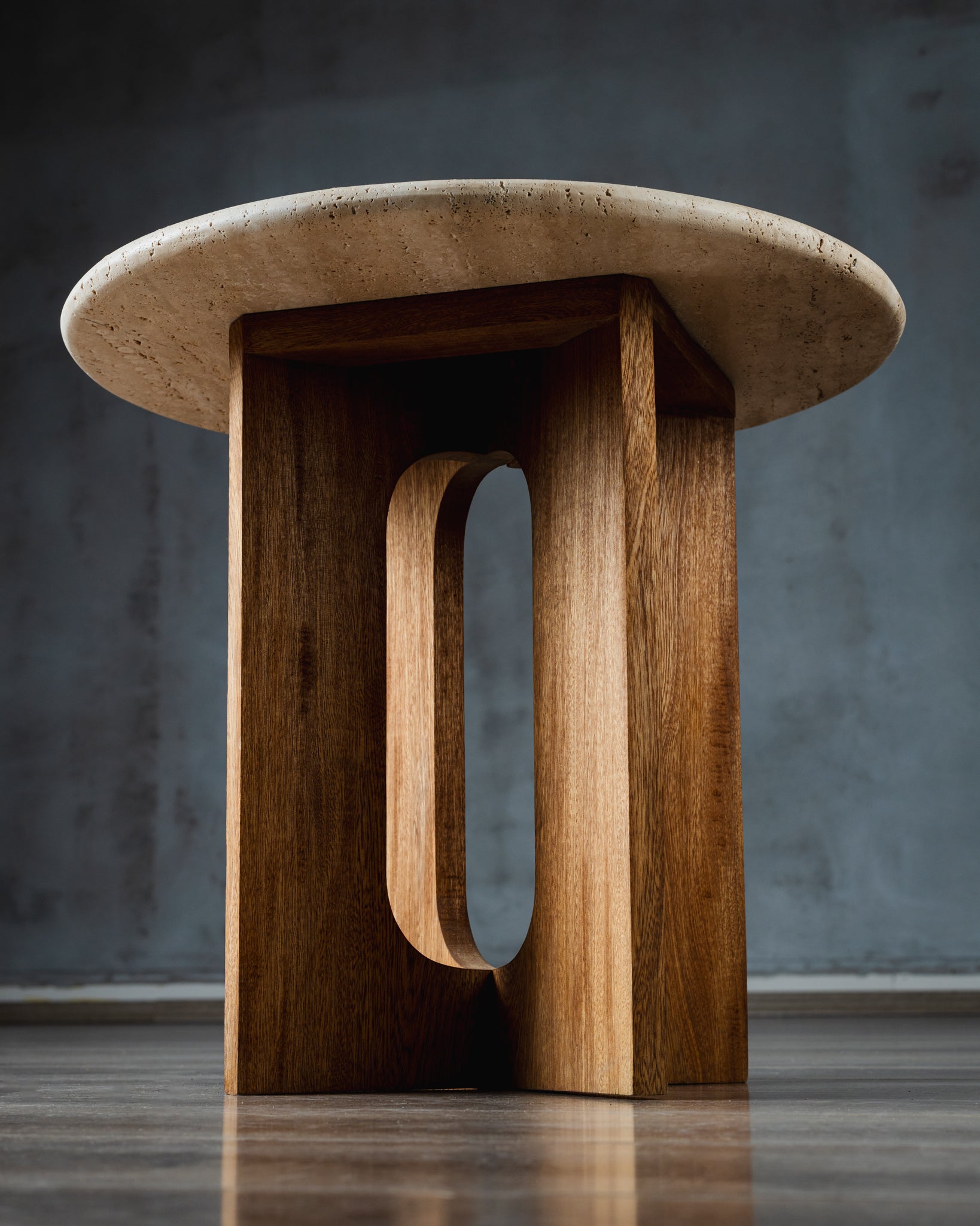 Mesa lateral Livenza roble