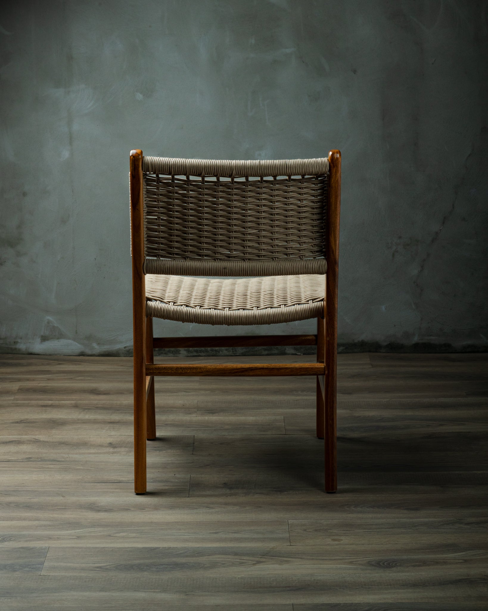 Silla Saka Parota Tejido Beige