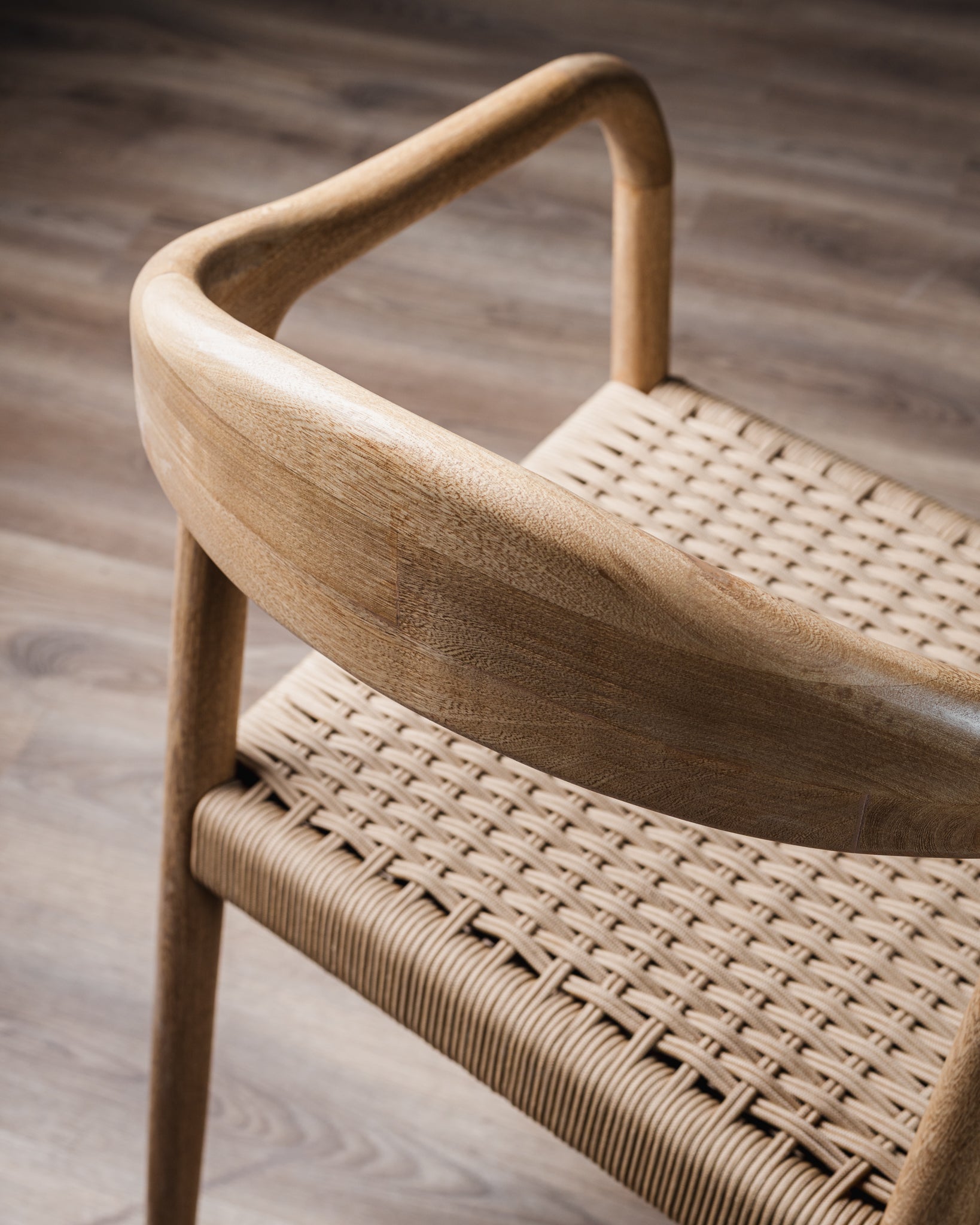 Silla Sicilia Tejido Beige Roble