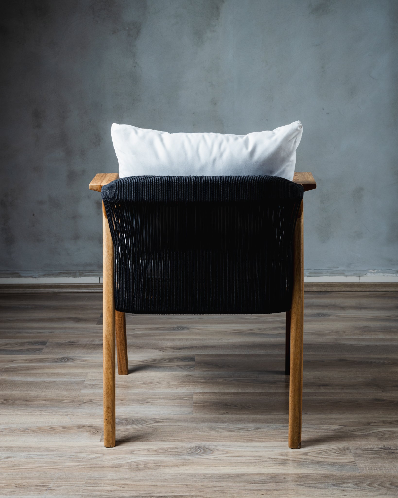 Silla Amalia Tejido Exterior Negro