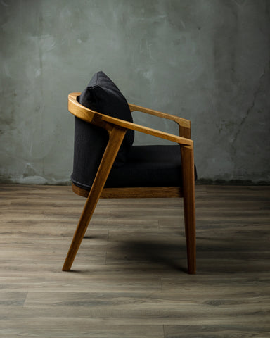 Silla Caserta Negro