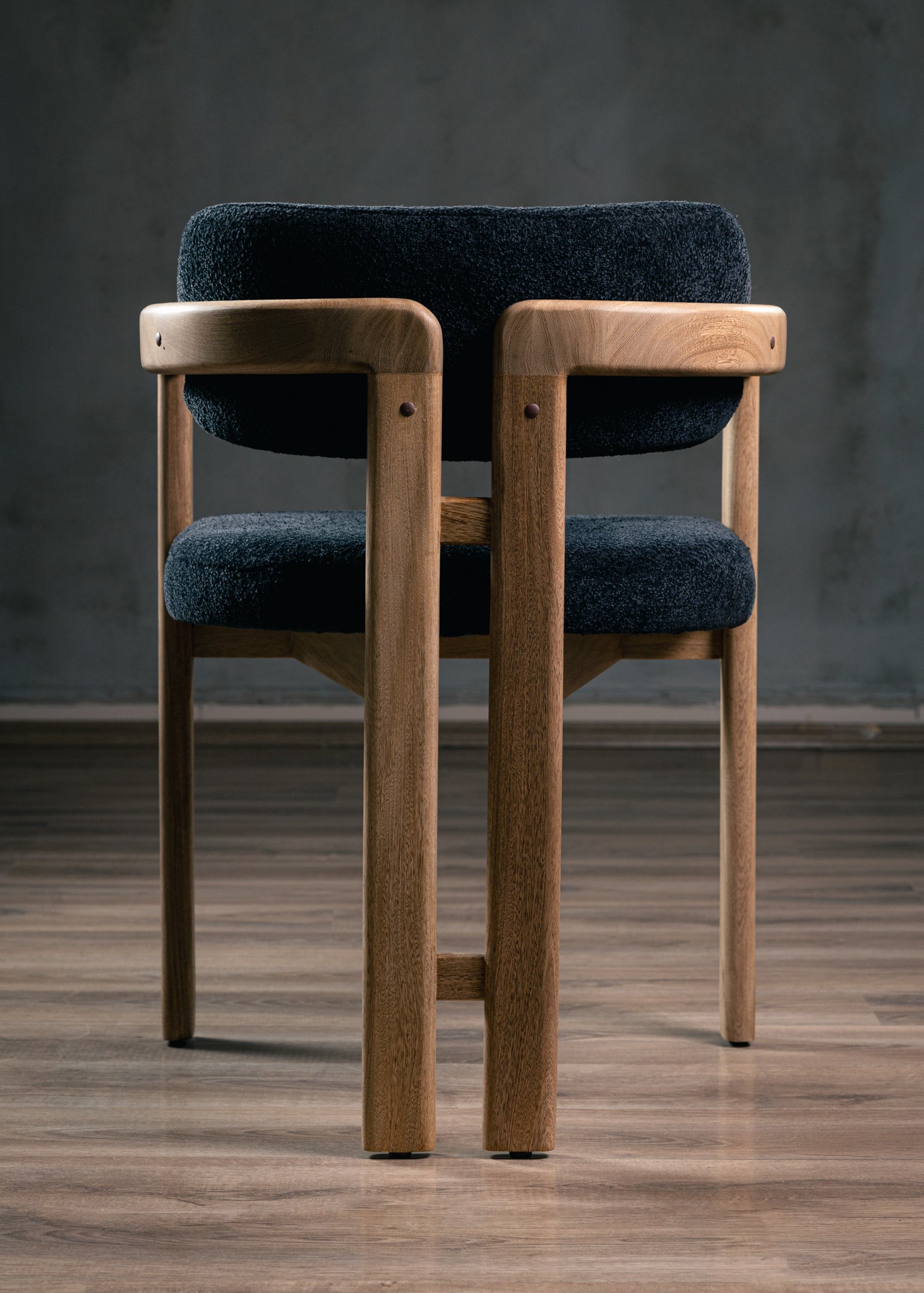 Silla Balestra Negro Roble