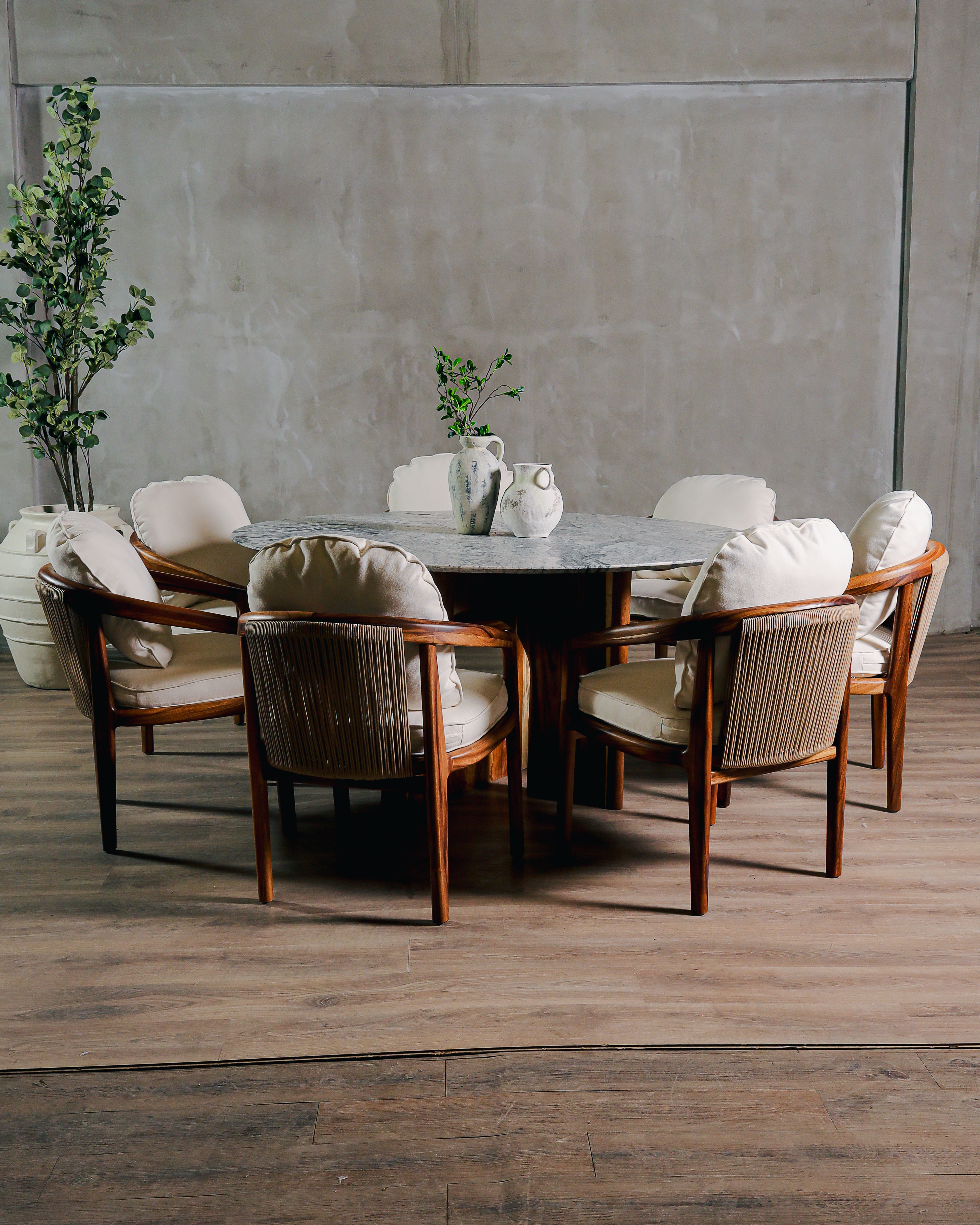 Mesa Comedor Agave Parota y Granito