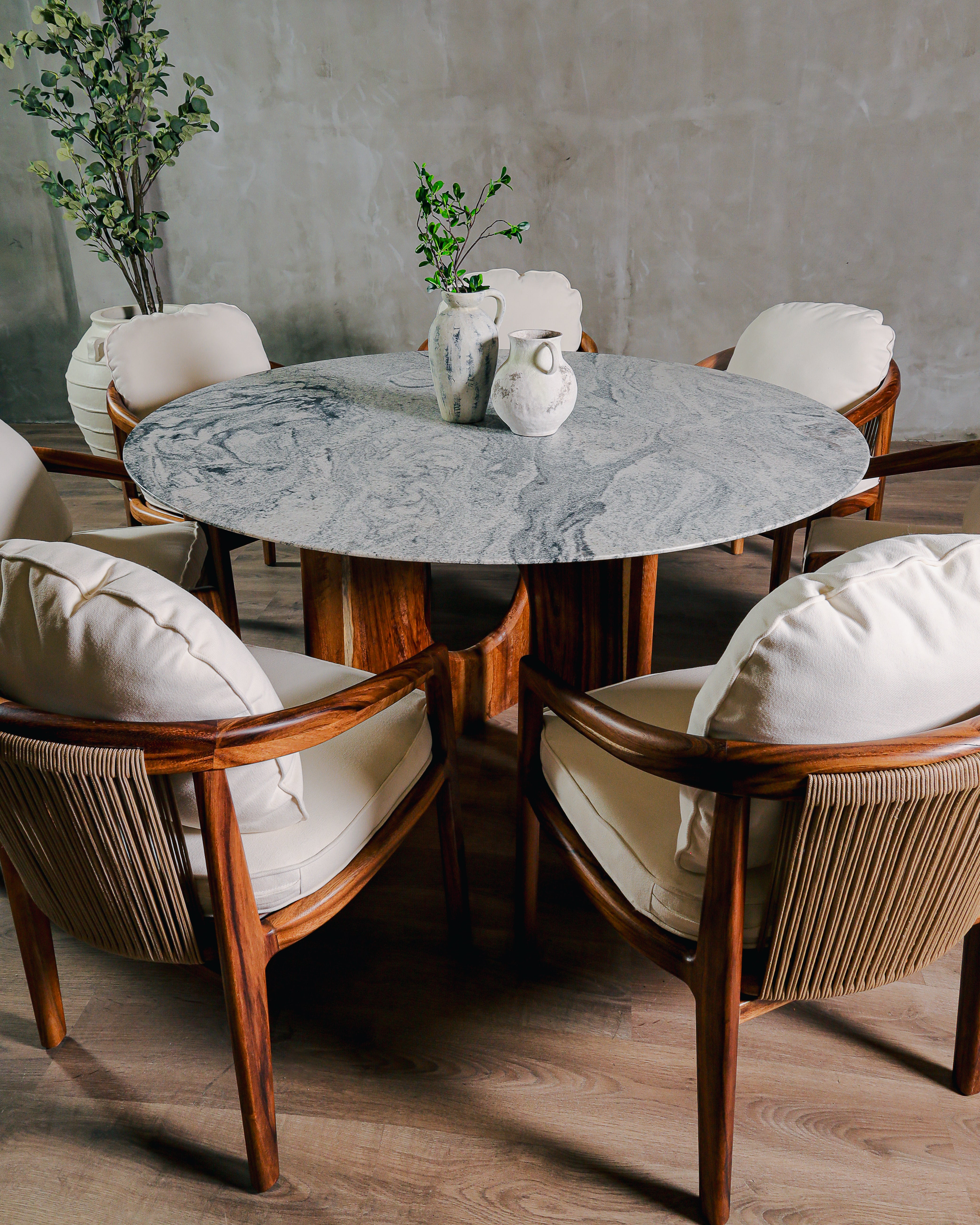 Mesa Comedor Agave Parota y Granito