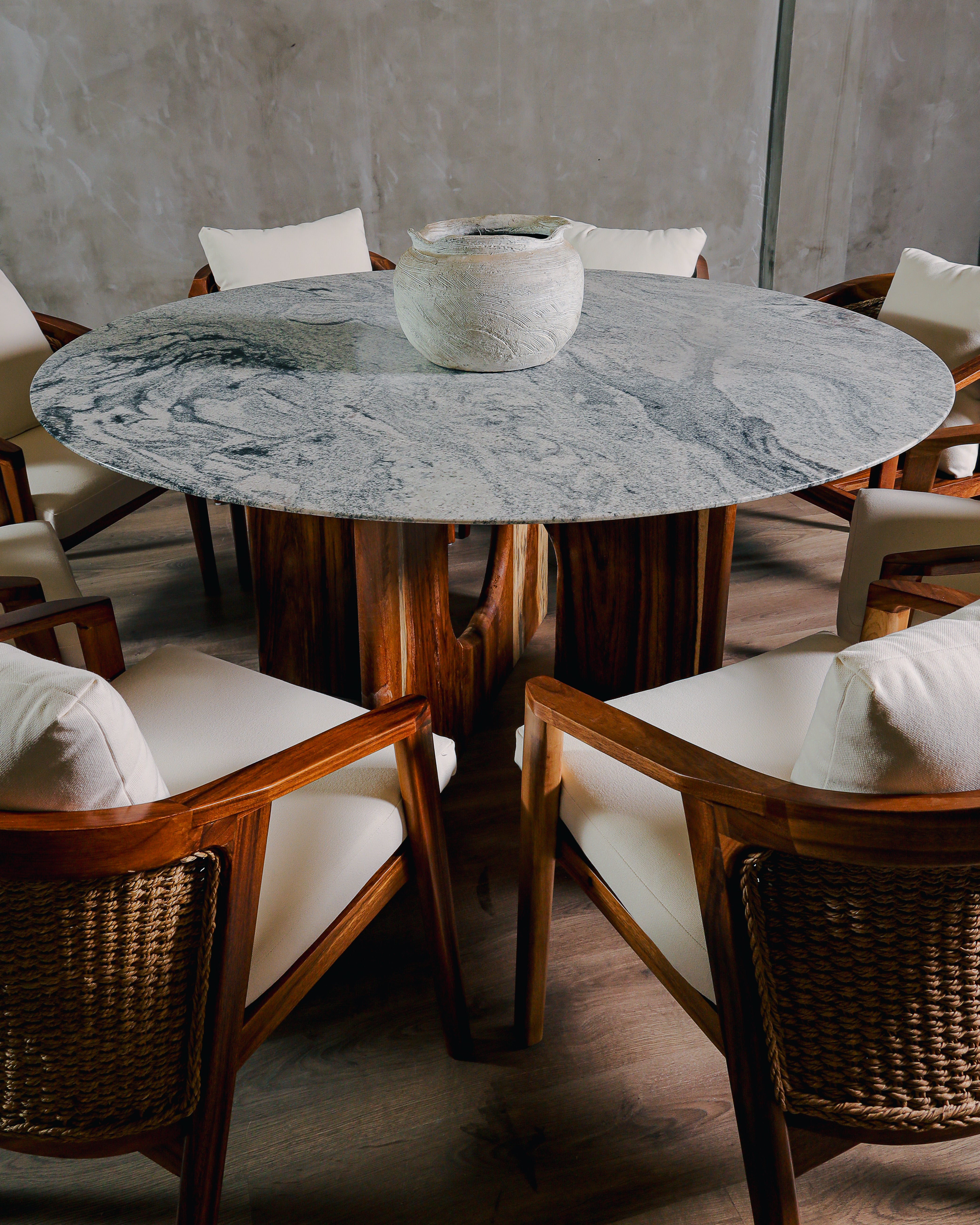 Mesa Comedor Agave Parota y Granito