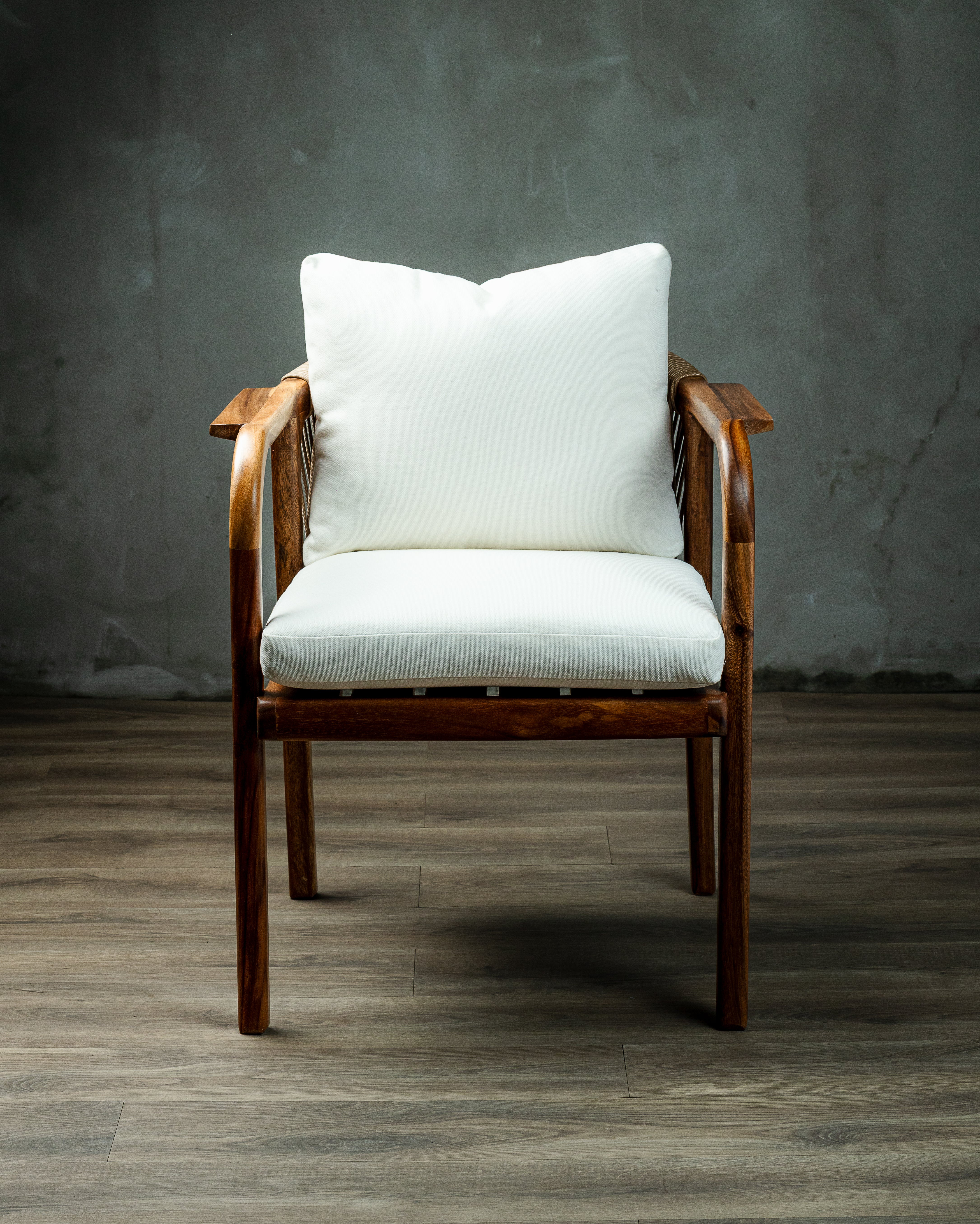 Silla Amalia Tejido beige