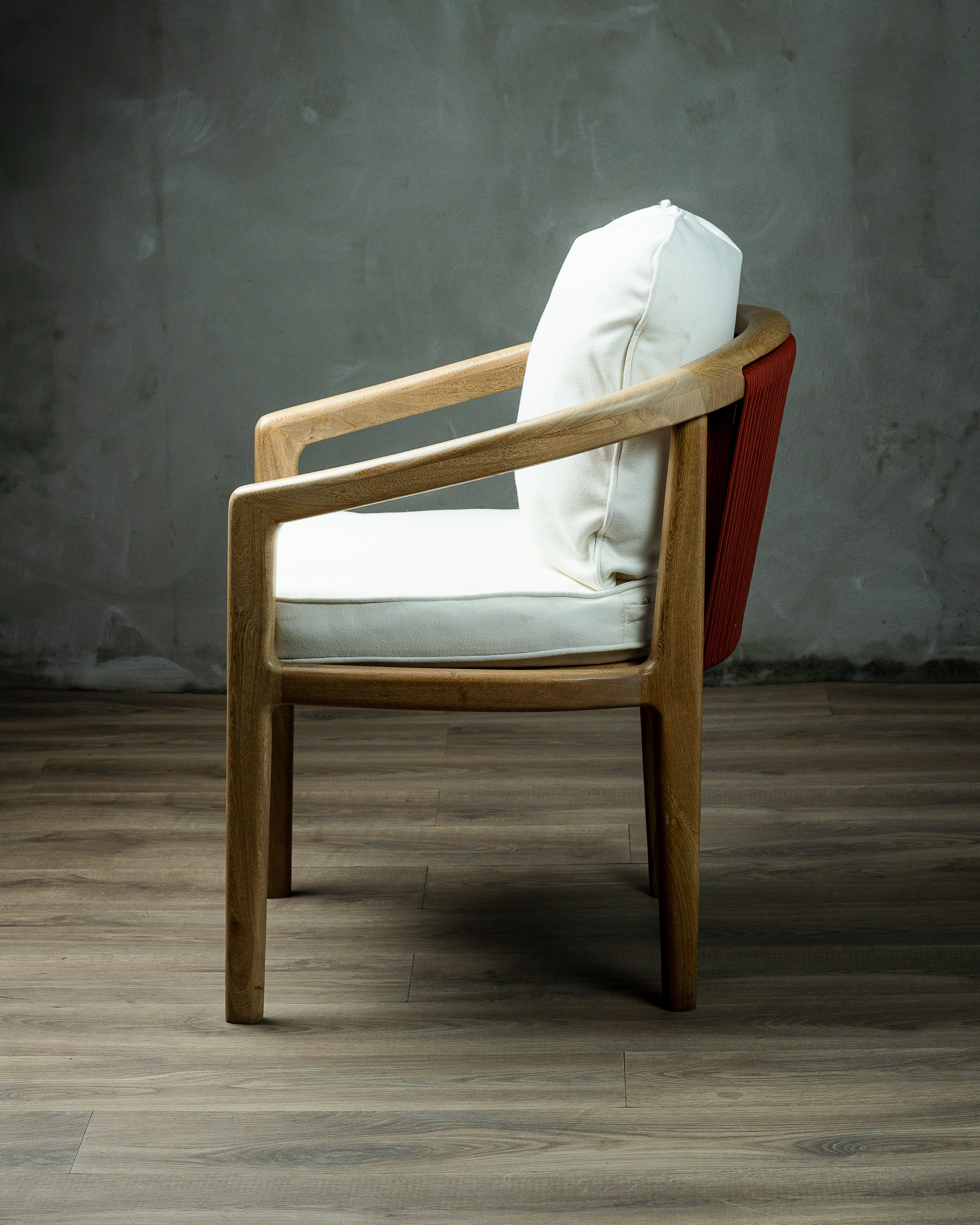 Silla Barletta Tejido Terracota