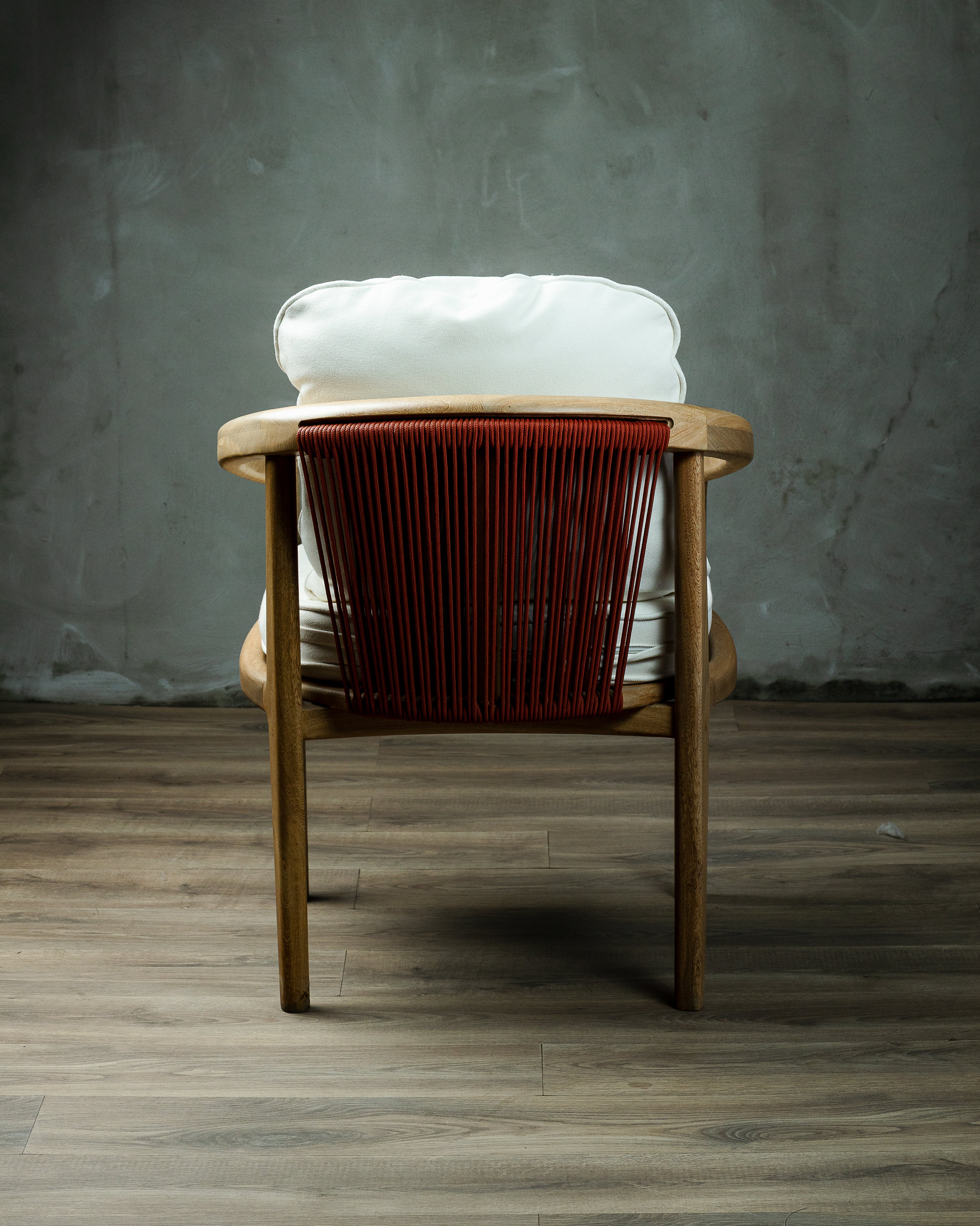 Silla Barletta Tejido Terracota