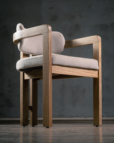 Silla Balestra en Roble Beige