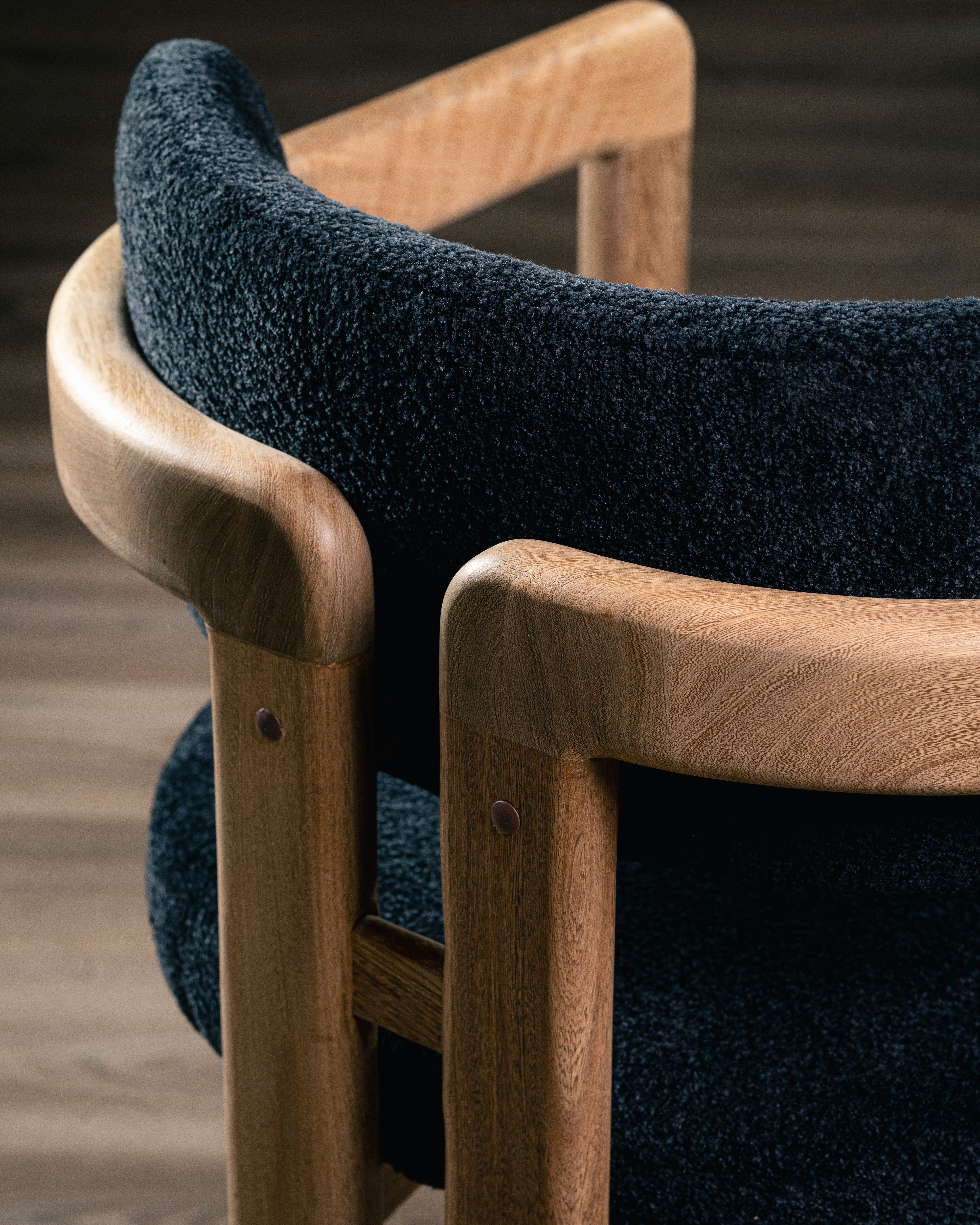 Silla Balestra Negro Roble