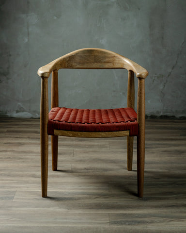 Silla Romana Tejido Terracota
