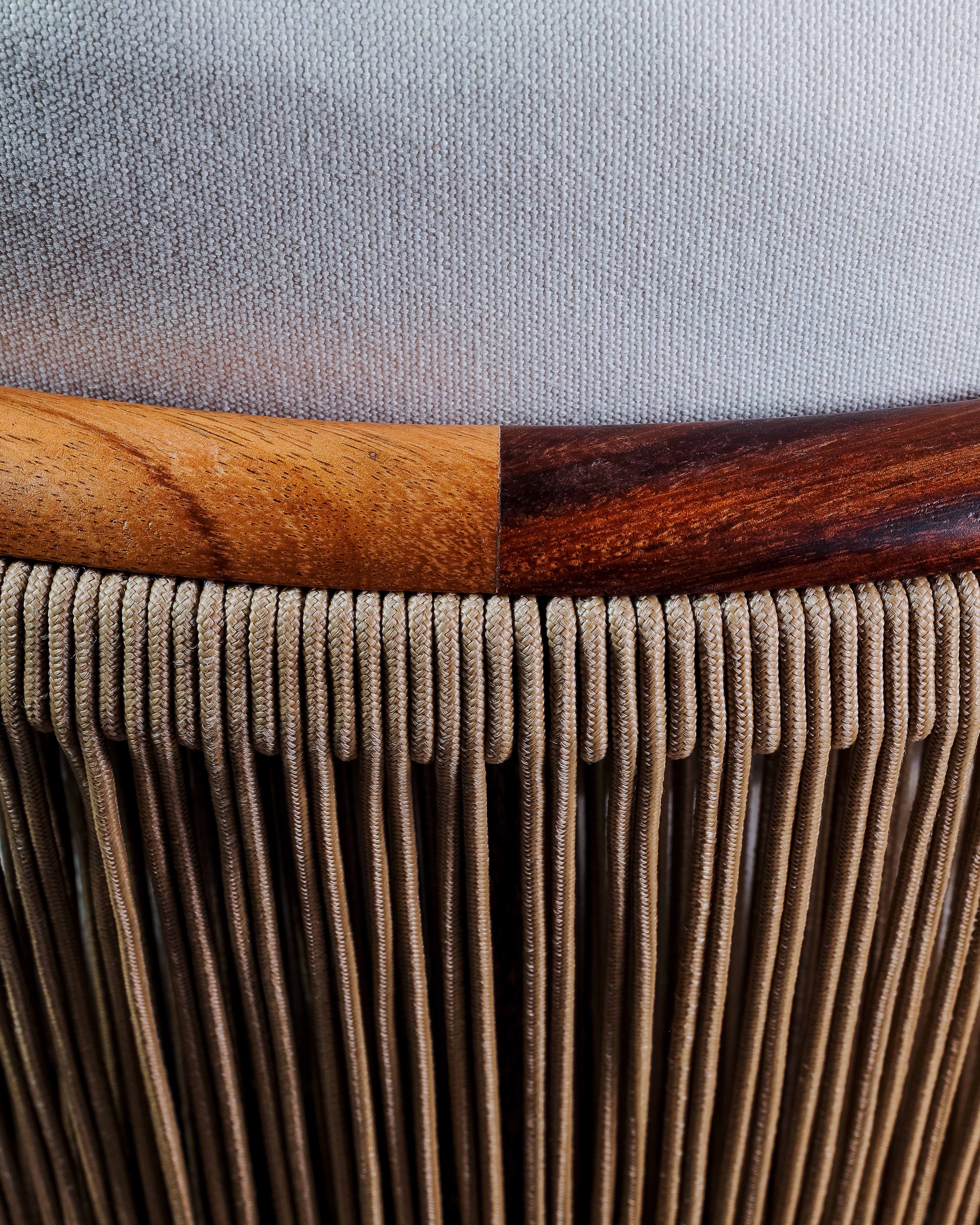 Silla Barletta Parota Tejido Beige